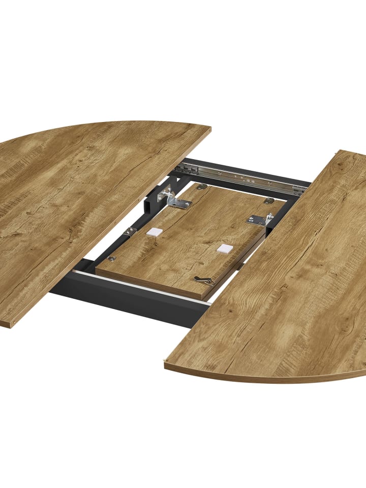 B&D Home Ausziehstisch TILL in Wildeiche - (B)120-150 x (H)76 x (T)120 cm günstig kaufen onesize