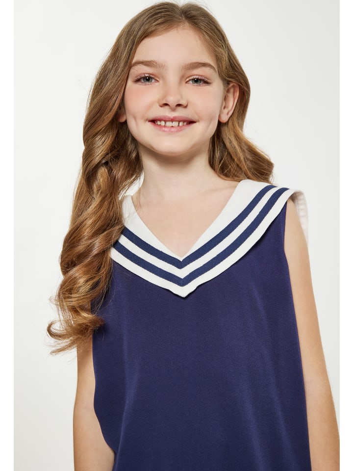 DreiMaster Vintage Bluse in Marine günstig kaufen