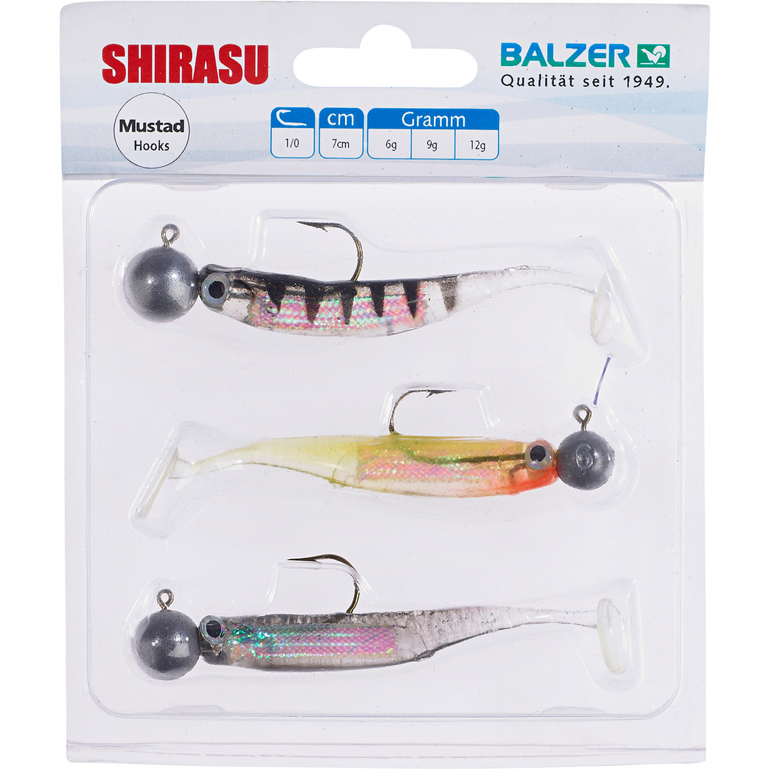Shirasu Holo Yoko Shad Set