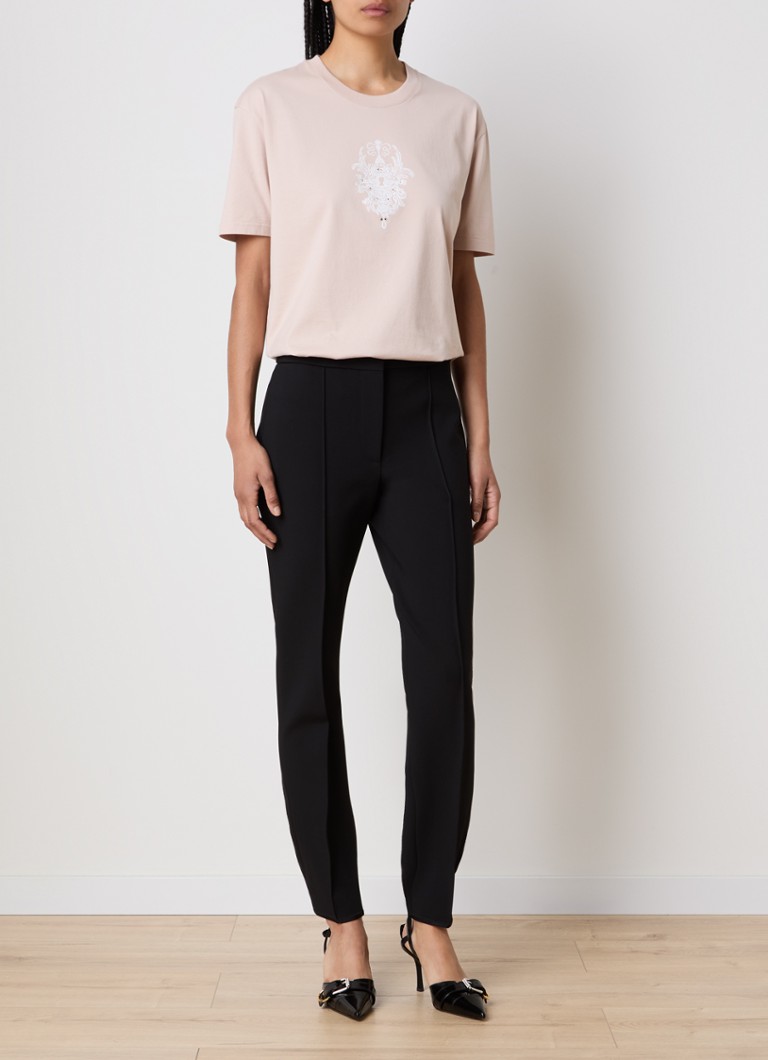 Pantaloni Givenchy slim elasticizzati a vita media