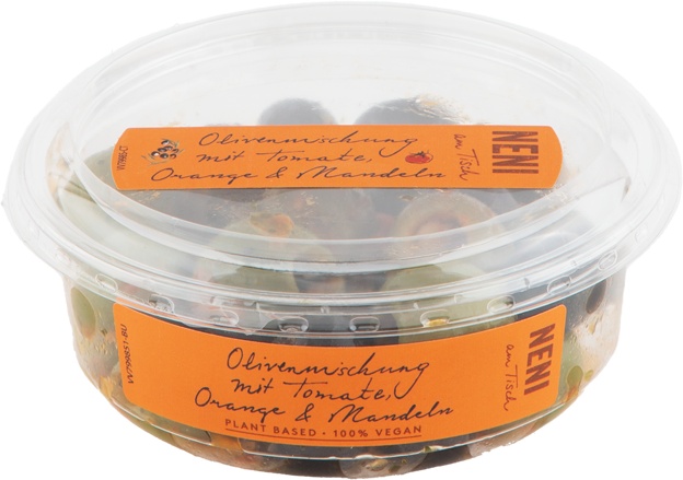 Neni Olivenmischung mit Tomate, Orange & Mandeln