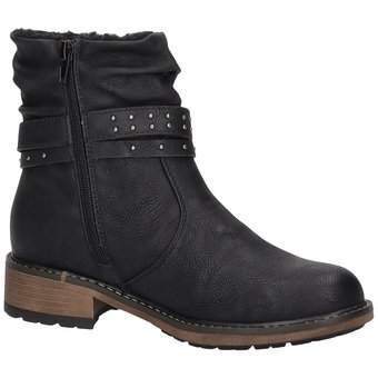 Barbarella Stiefelette in schwarz