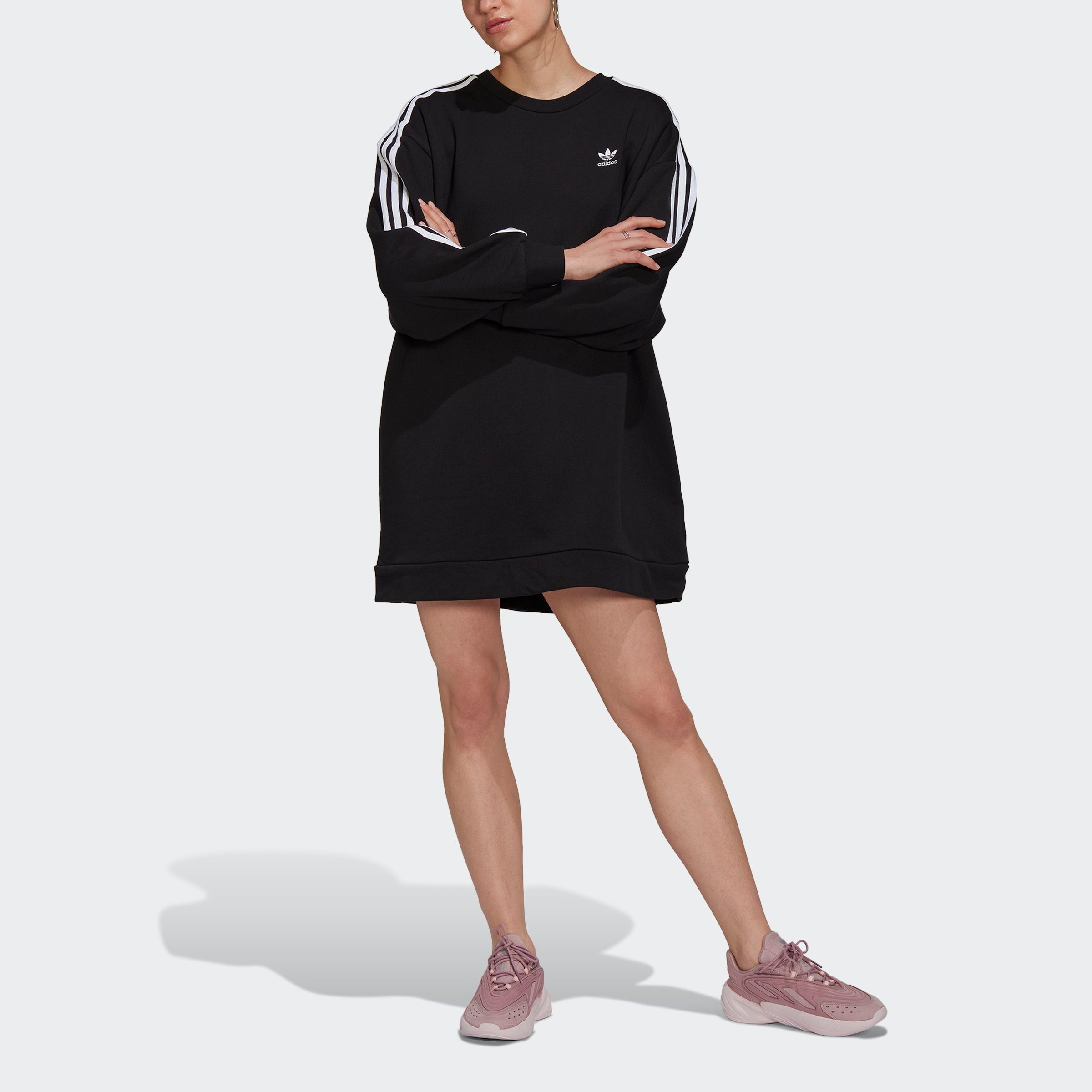 adidas Originals Sweatkleid ADICOLOR CLASSICS LONG SLEEVE SWEATKLEID