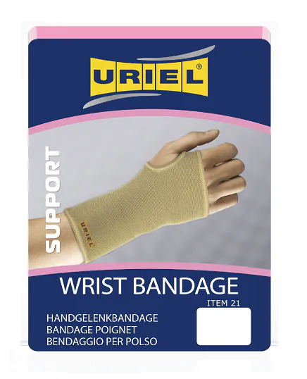 Uriel, Bandagem para Pulso, Cor da Pele, Tamanho XL