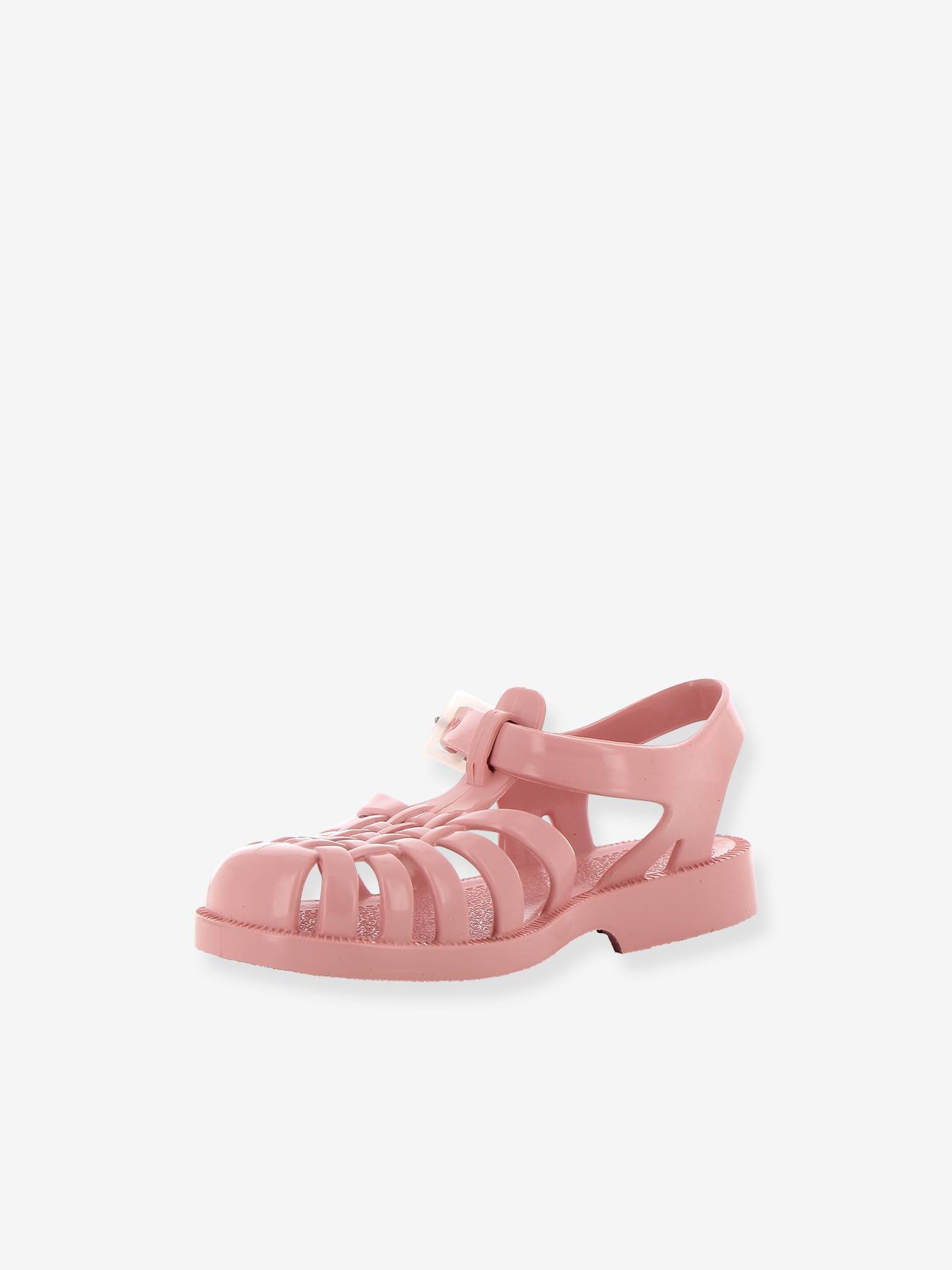 Méduse Kinder Badesandalen SUN Meduse, recycelbar - rosa