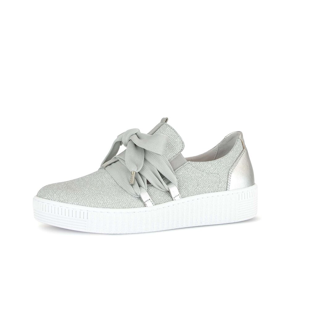 Gabor fashion Sneaker low silber