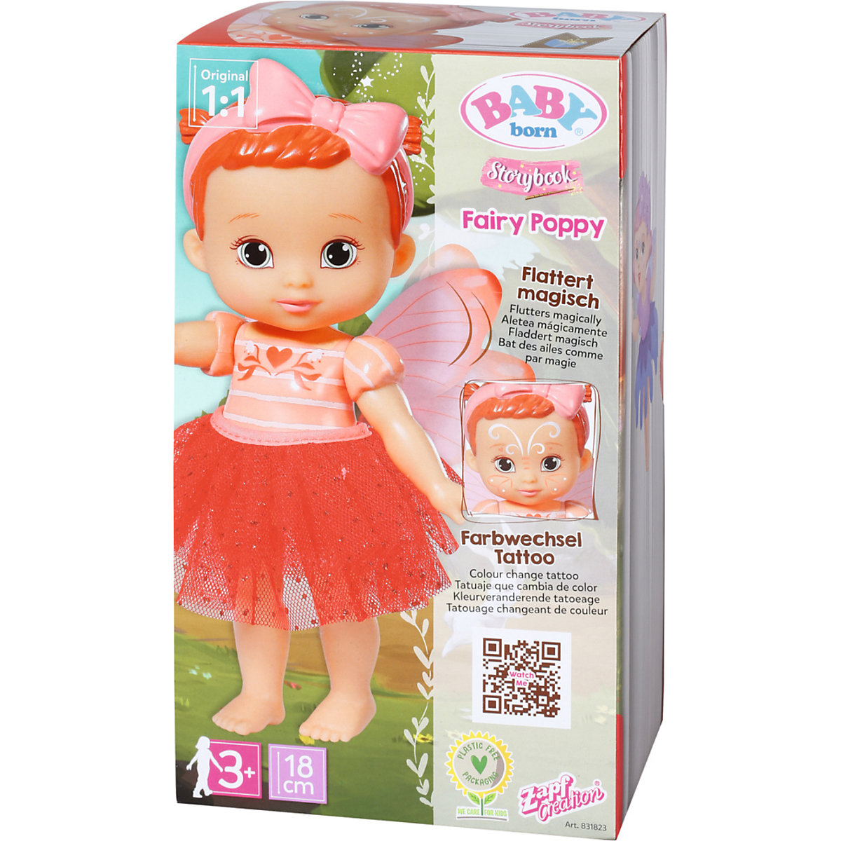 BABY born® Storybook Fairy Poppy 18 cm