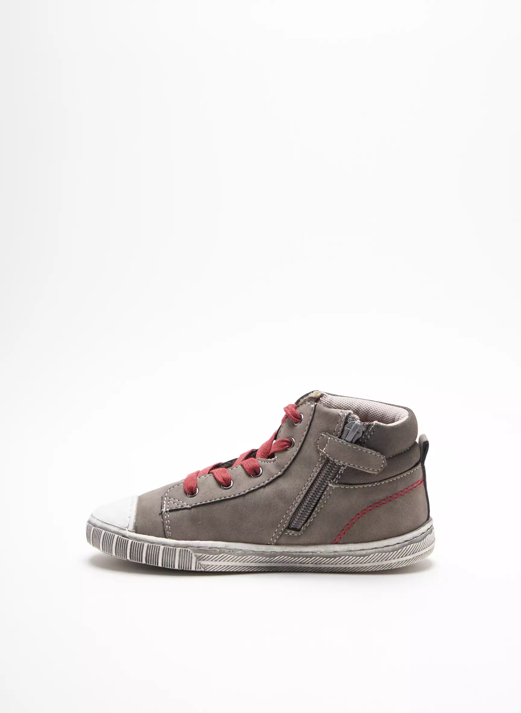 Kickers Baskets Garcon couleur gris