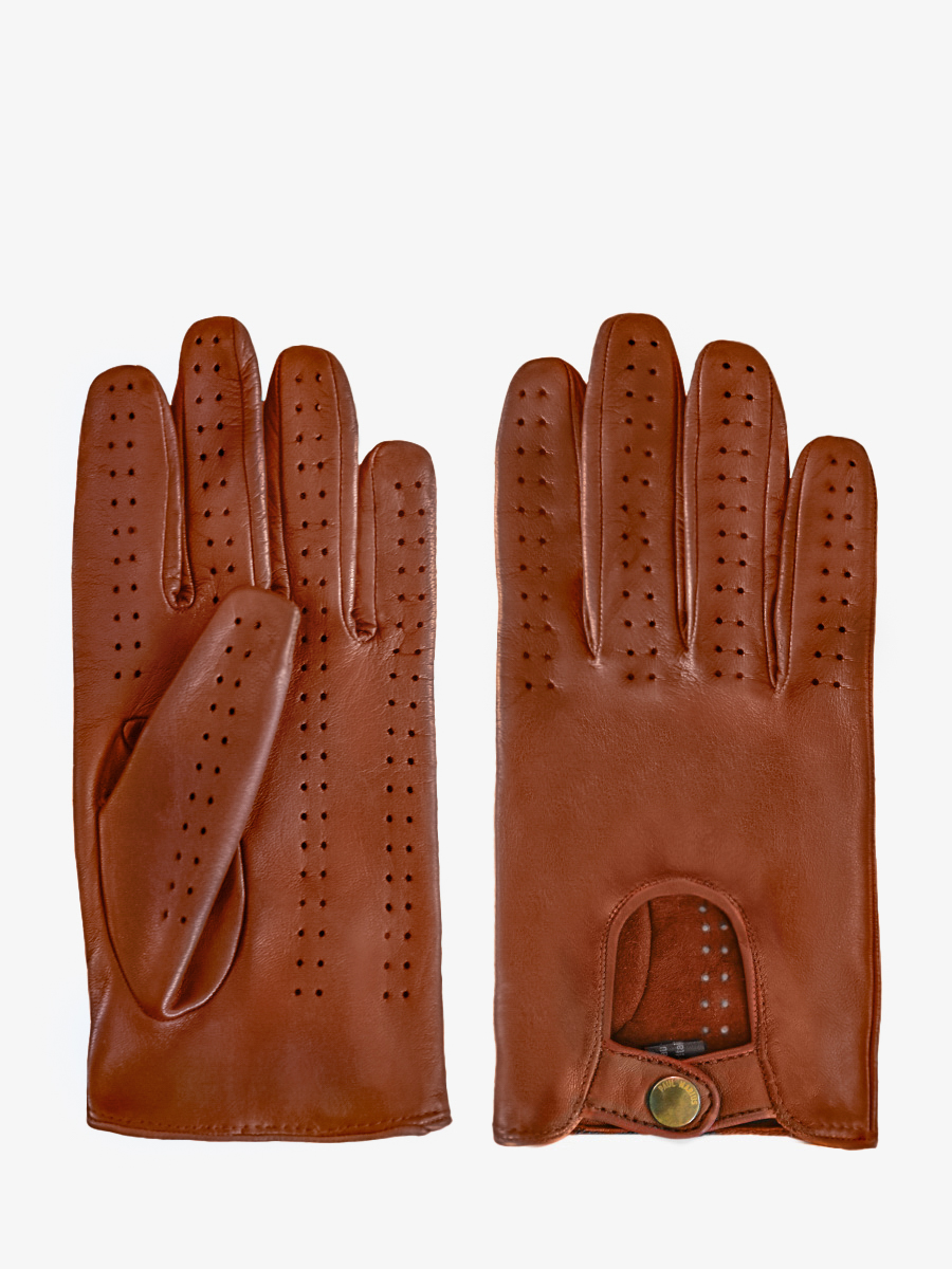 Gants Pilote Homme - Naturel