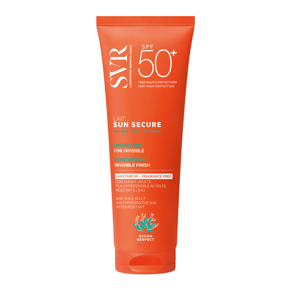 laboratoires svr Sun Secure Lait Sans Parfum SPF50+ 250ml Solaire