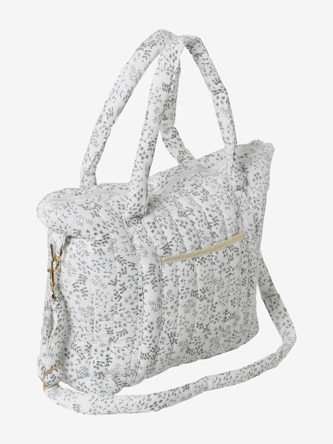 Sac à langer en gaze de coton Plume folk