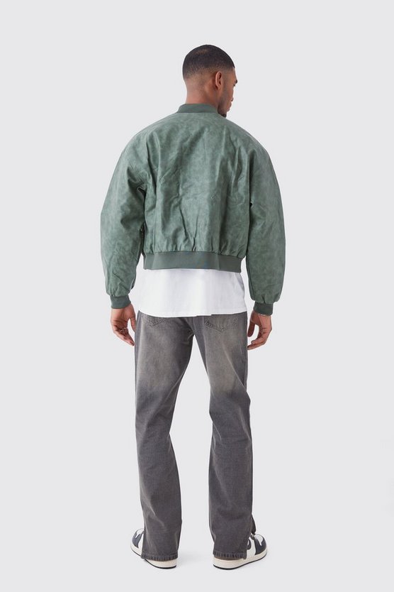 Tall lockere Jeans mit Reißverschluss-Saum