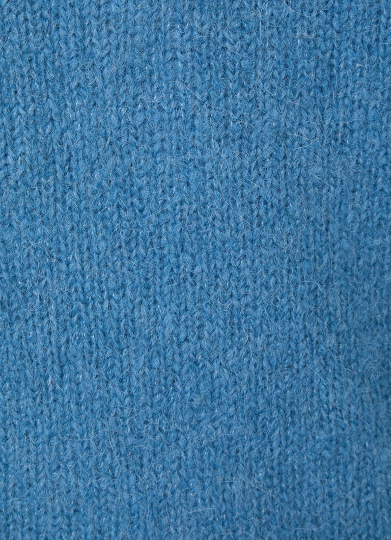 Cardigan gros tricotat cu amestec de lână alpaca
