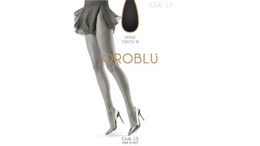 OROBLU Damen Feinstrumpfhose Club 15 DEN suntouch