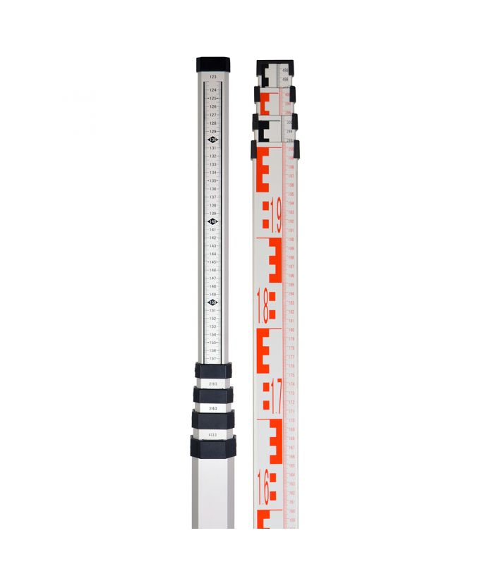 Levelfix 554512 550HVG SETT Allround-konstruksjonslaser selvnivellerende grønn + multistavsverktøy 5 m + uttrekkbart stativ 3,0 m.