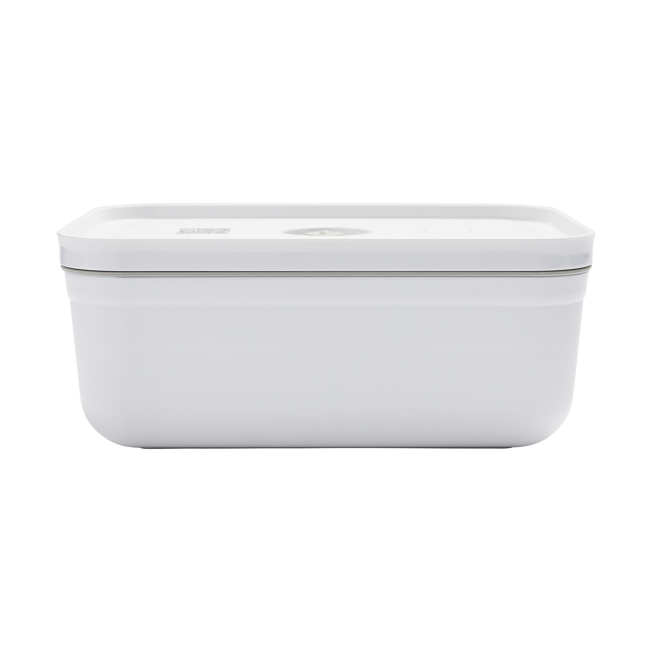 Vakuum Lunchbox L, Kunststoff, Weiß-grau