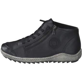 Remonte Ankle Schnürer in schwarz