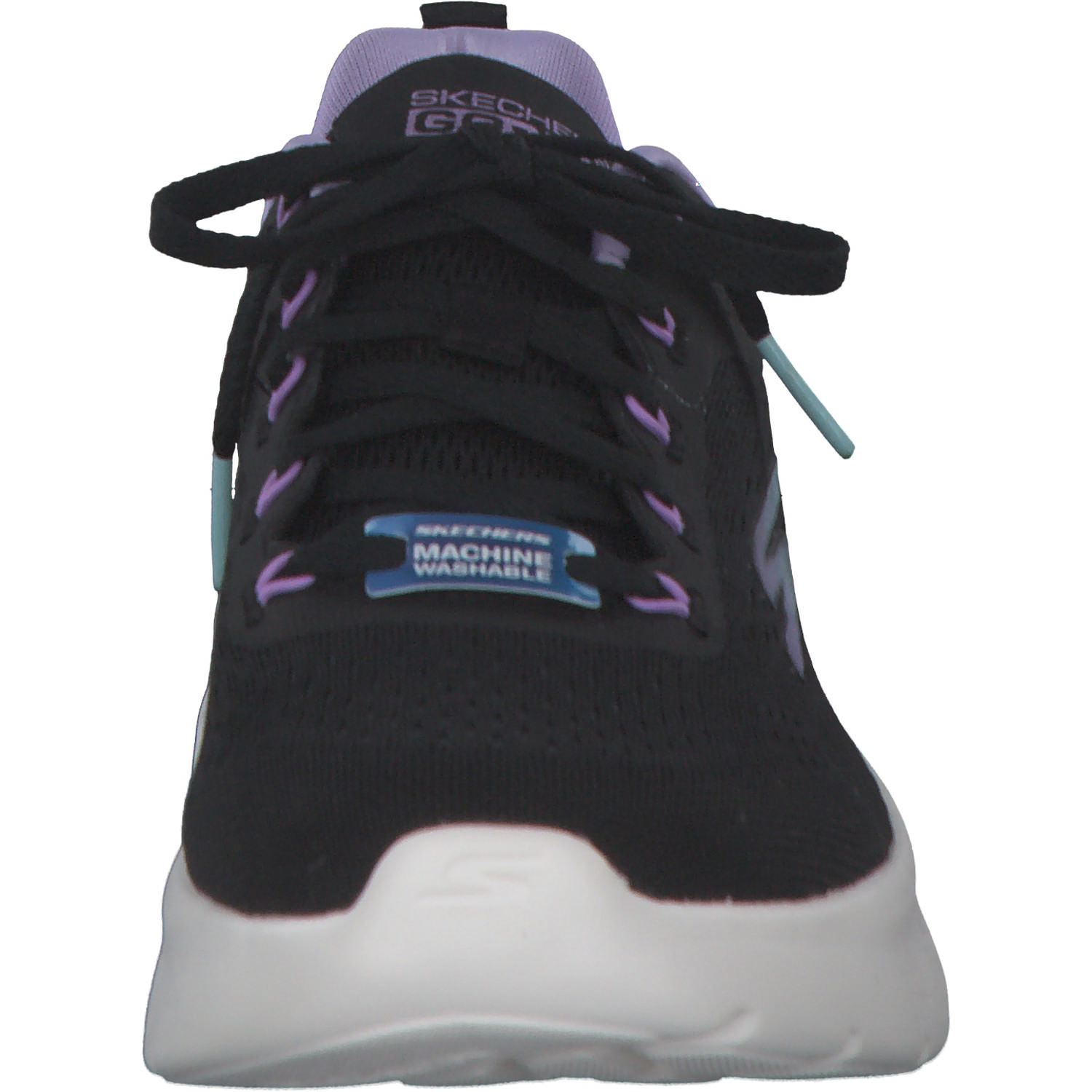 Skechers 129423, Schnürschuhe, Damen, black purple