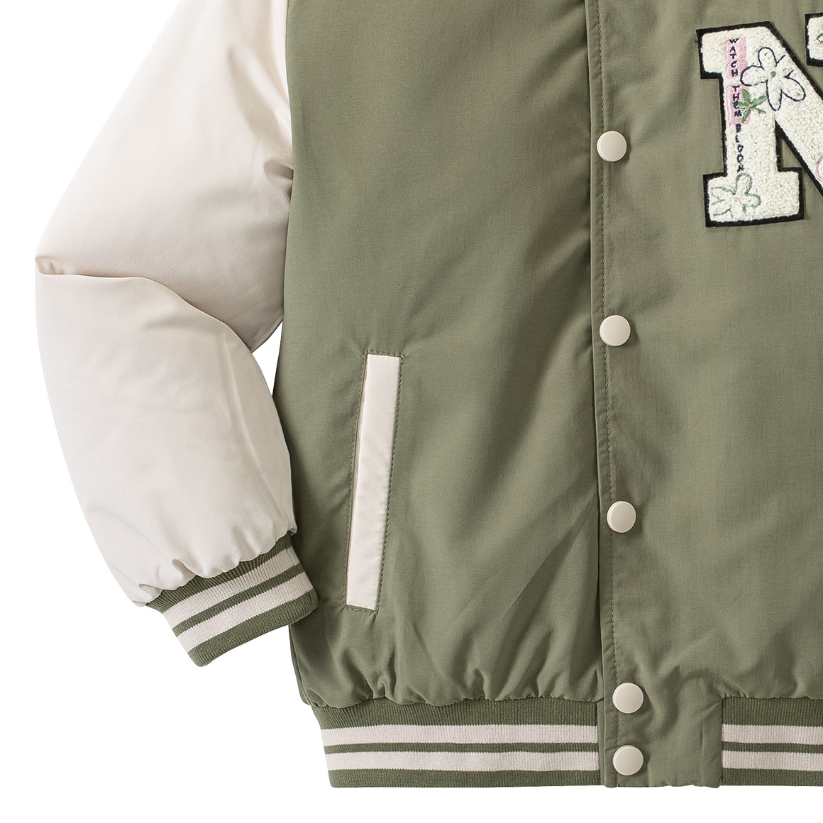 Jungen Jacke im College-Look