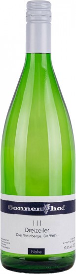 2021 Dreizeiler Cuvée lieblich 1,0 L - Weingut Sonnenhof Langenlonsheim