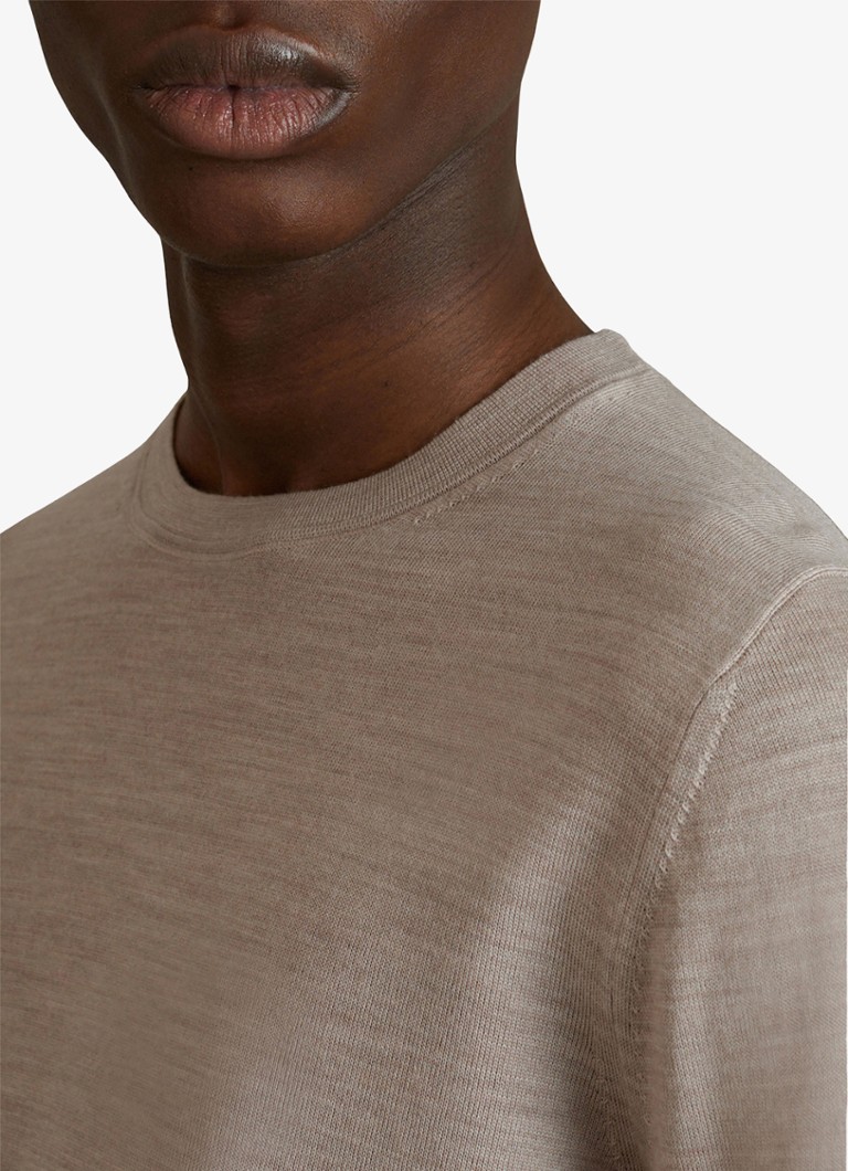 Reiss Wessex fine-knit wool pullover