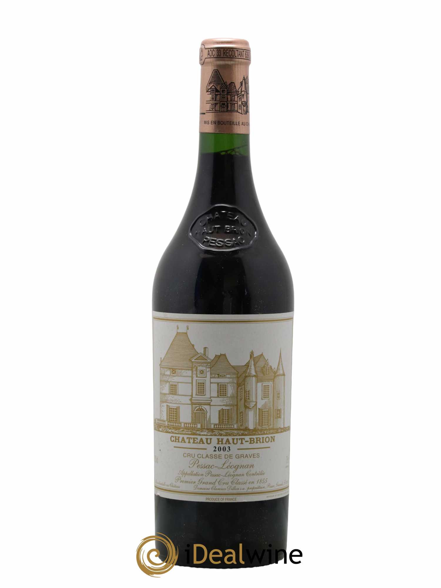 Château Haut Brion 1er Grand Cru Classé  2003 - Lot de 1 Bouteille