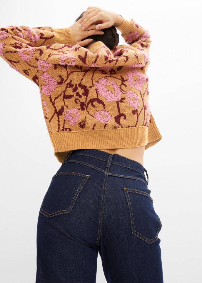 Jeans mit Umschlag