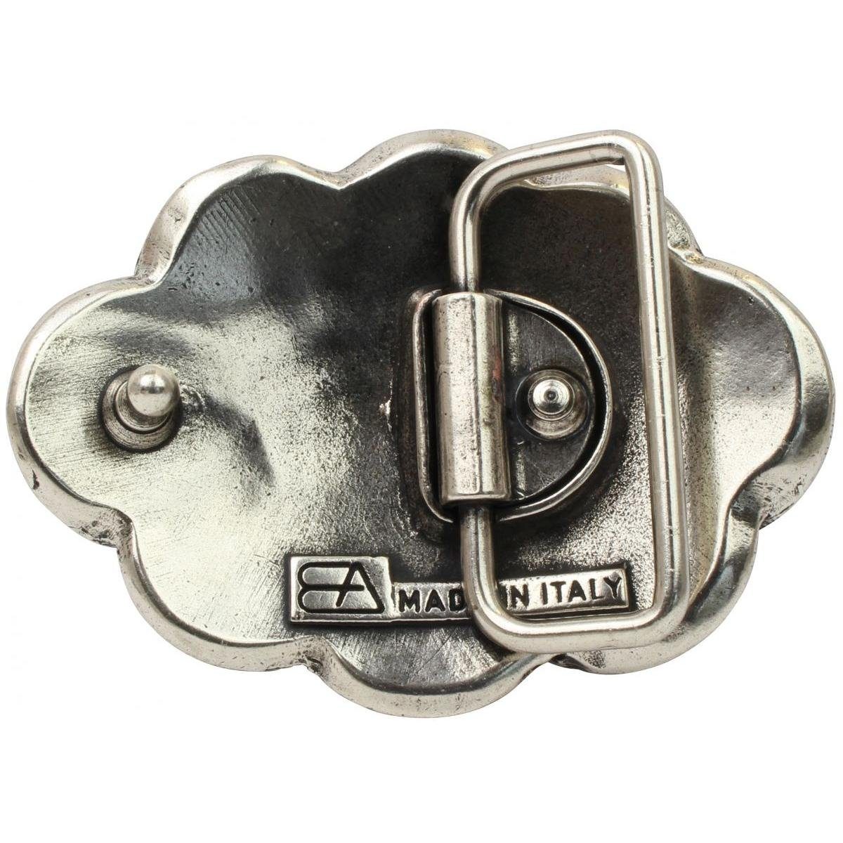 BELTINGER Gürtelschnalle Coins 4,0 cm - Buckle Wechselschließe Gürtelschließe 40mm - Gürtel bis