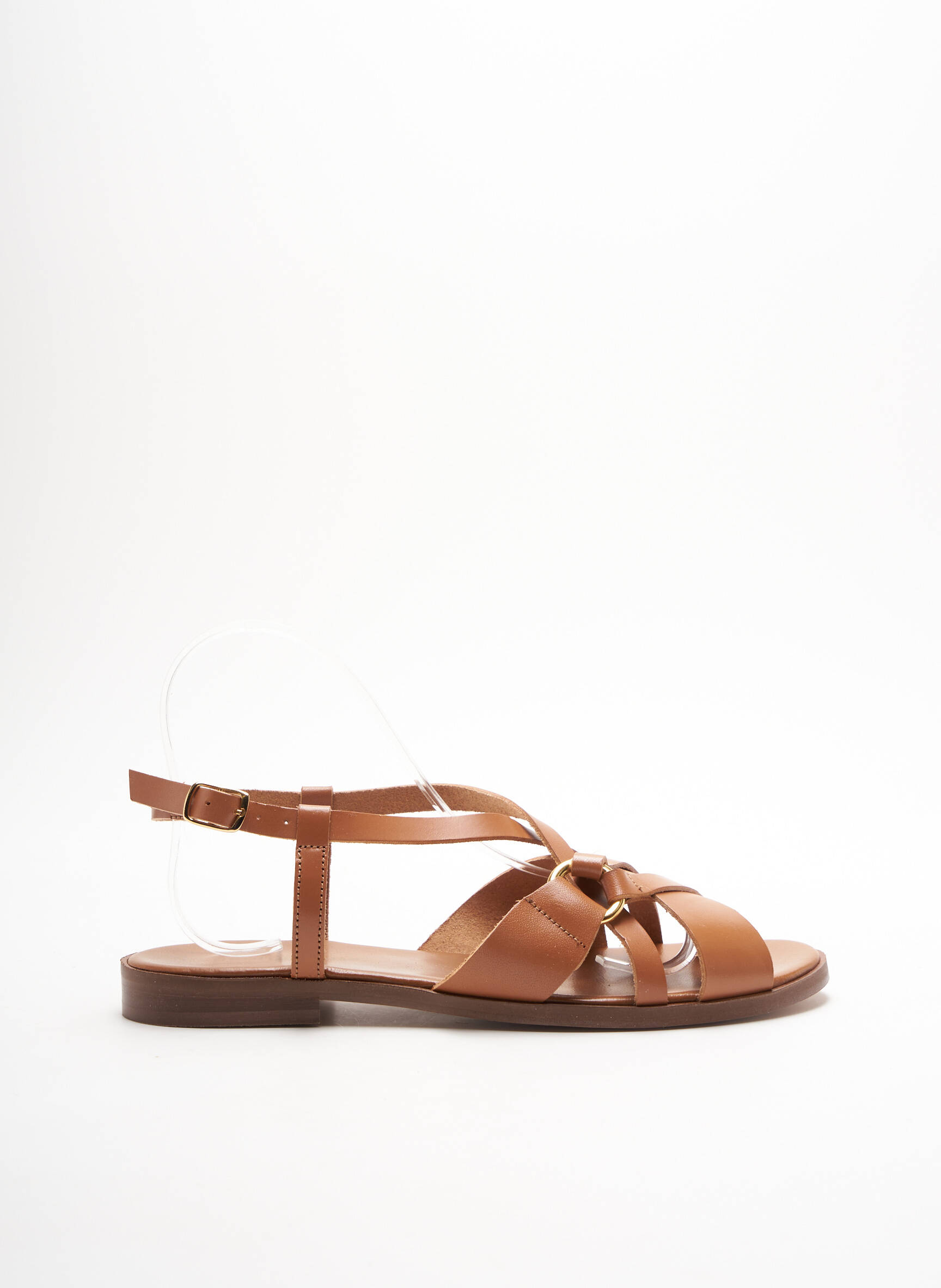 Georgia Rose Sandales Nu Pieds Femme couleur marron
