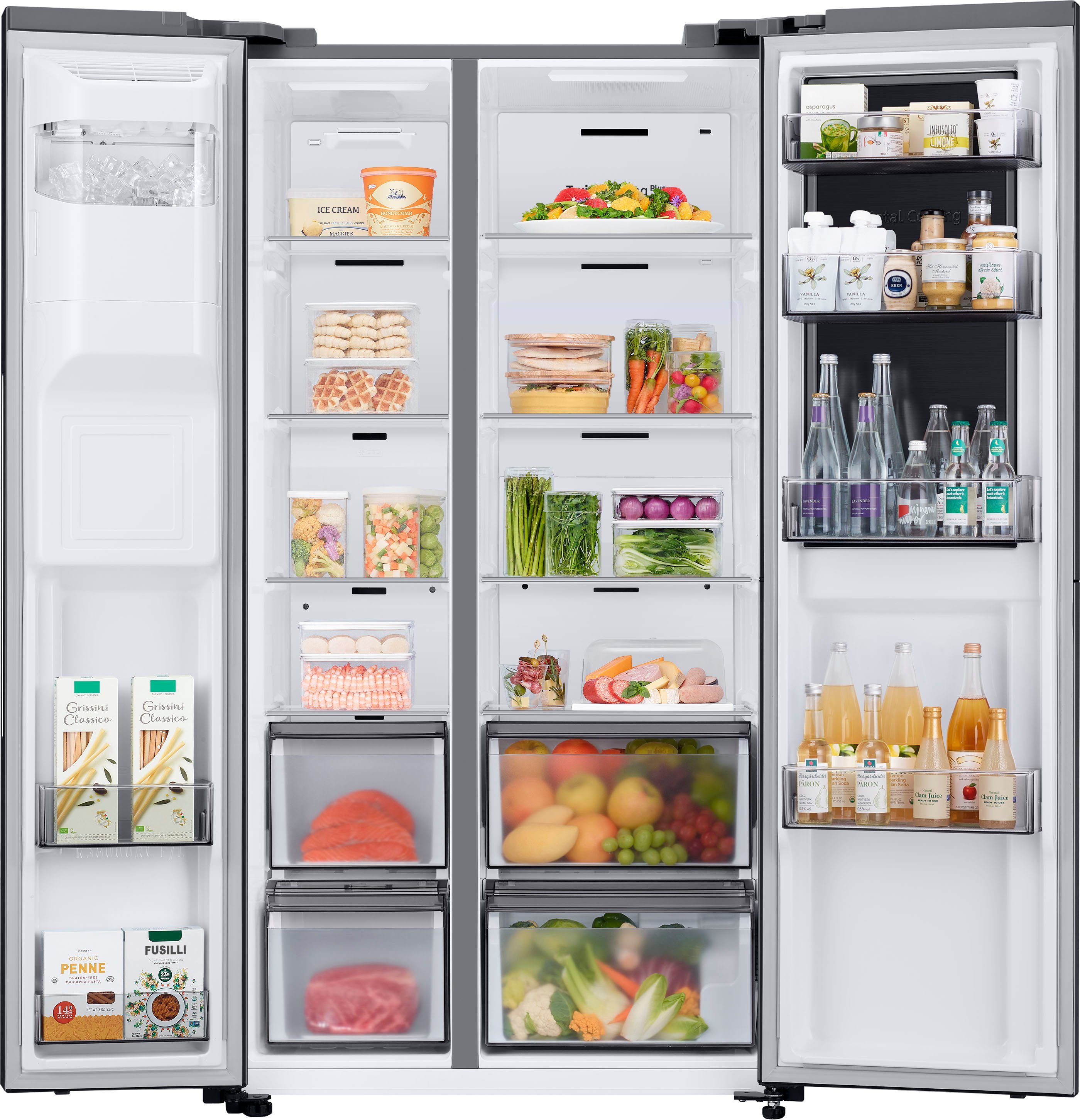 Samsung Side-by-Side RH68B8821B1, 178 cm hoch, 91,2 cm breit