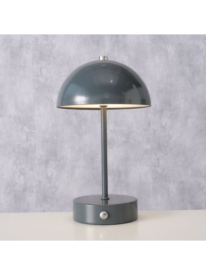 Boltze Nachttischlampe in grau günstig kaufen onesize