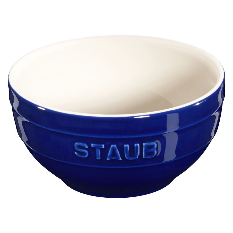 Schüssel 14 cm, Keramik, Dunkelblau