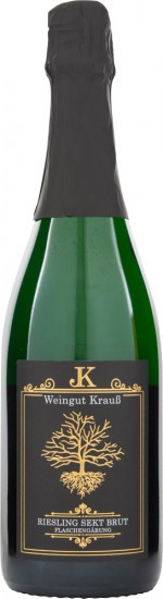2019 Zeller Schwarzer Herrgott Riesling Sekt brut Bio - Weingut Helmut Krauß