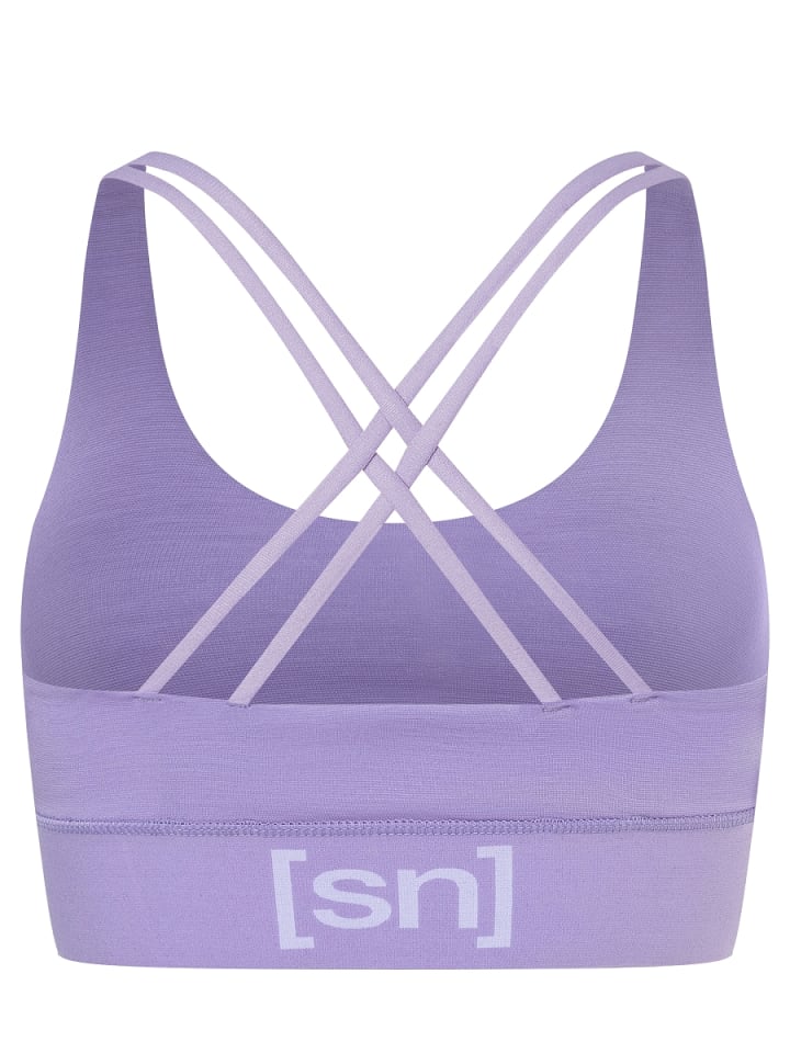 super.natural Merino Bra W SUPER TOP in lila günstig kaufen
