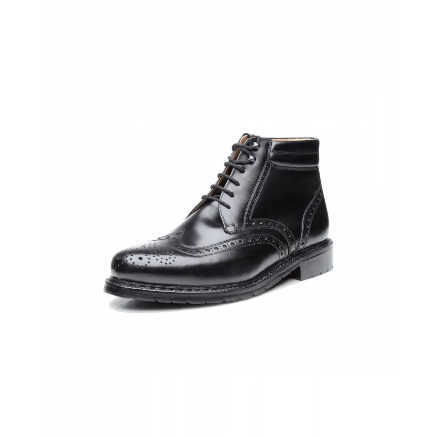 Heinrich Dinkelacker - Businessschuhe Derby JANOSCH K FULL-BROGUE AC Antikcalf - schwarz