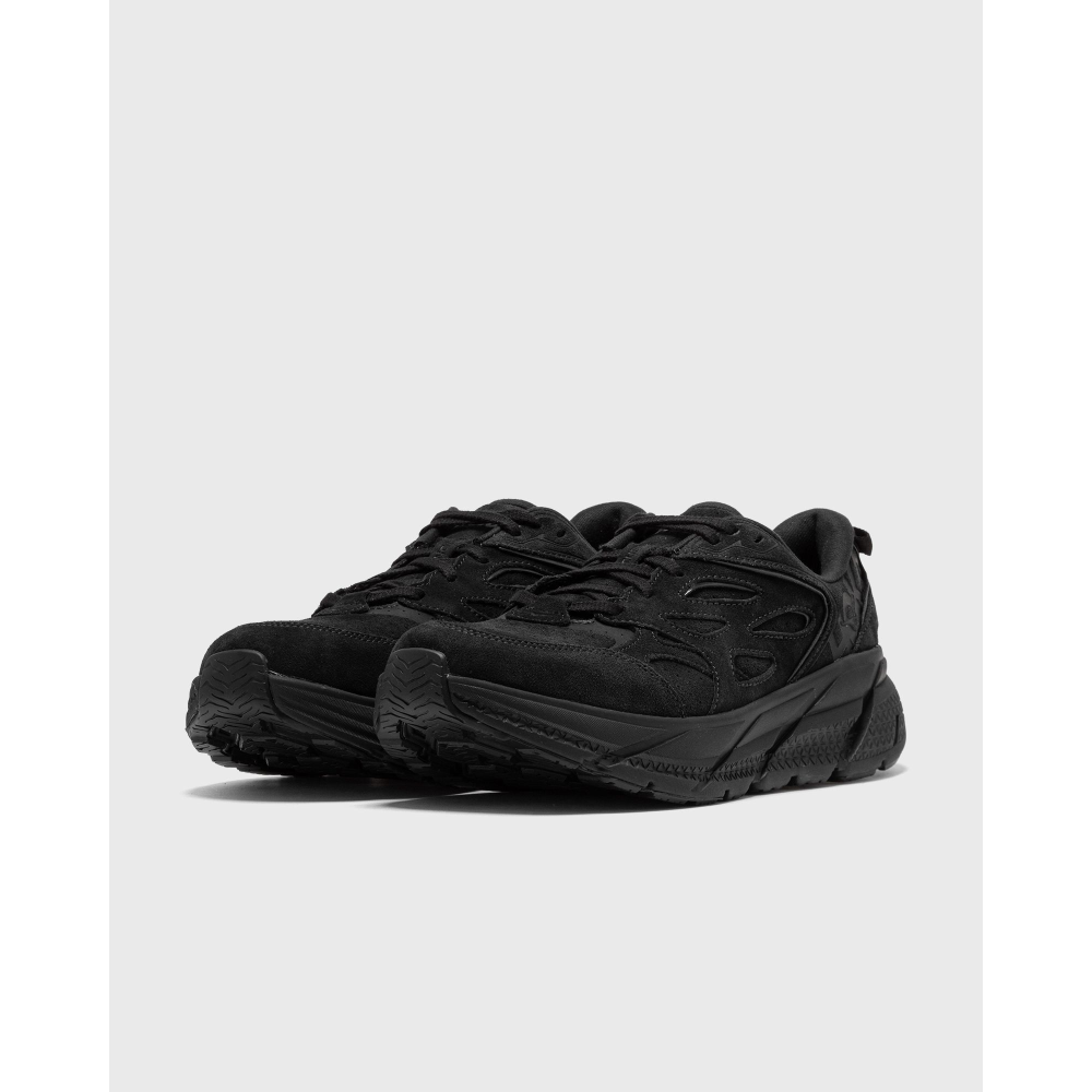 Hoka Clifton L Suede 1122571-BBLC / schwarz