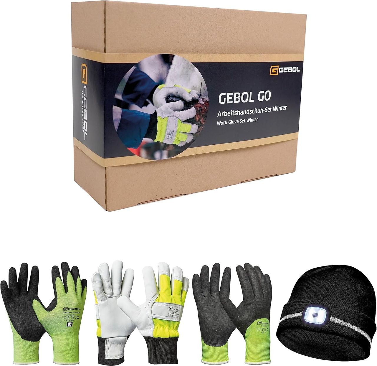 Gebol GO Arbeitshandschuh-Set WINTER