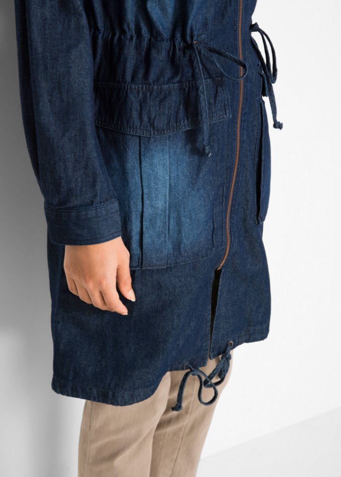 Baumwoll Jeans-Parka