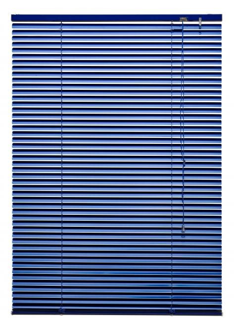 Bella Casa Aluminium-Jalousie, blau, 130 x 100 cm