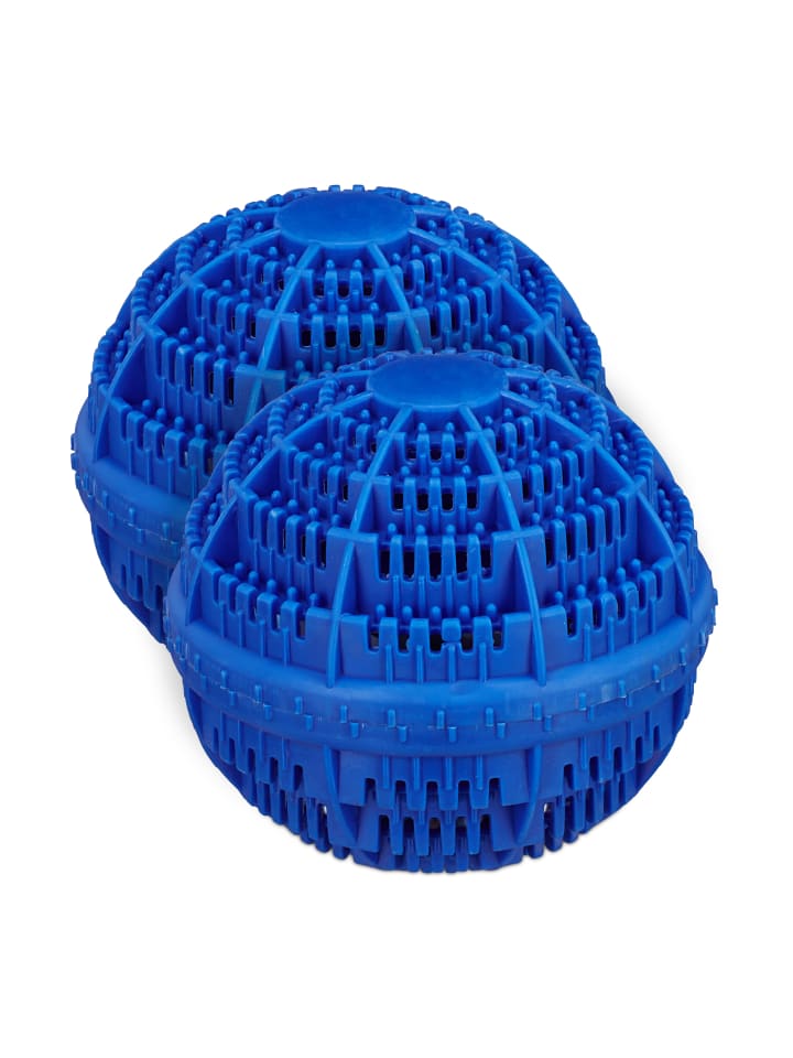 relaxdays 2x Waschball in Blau günstig kaufen onesize