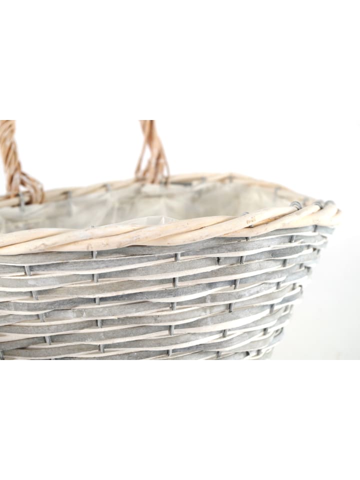 kobolo 3tlg. Set Blumentopf CHIPFLORASET in Braun günstig kaufen onesize