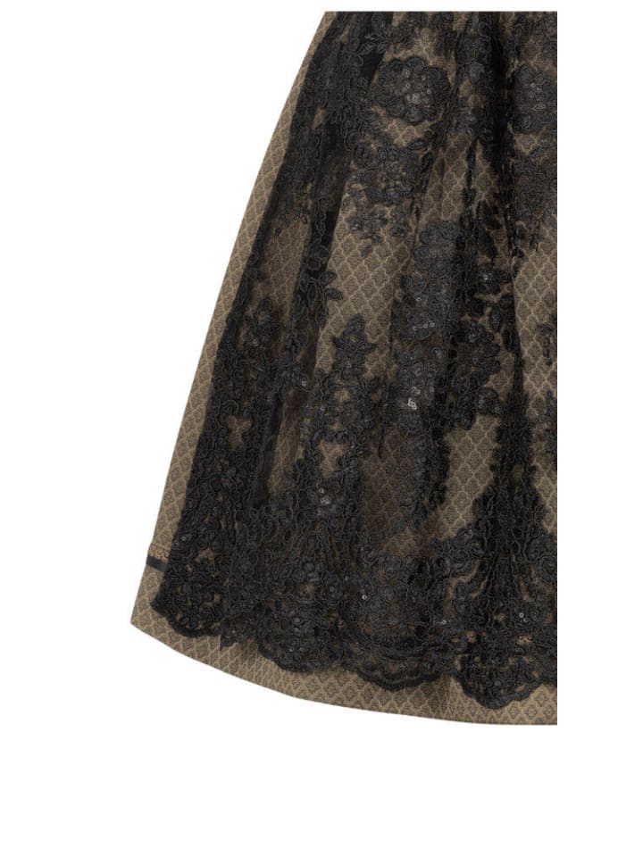Nübler Mini Dirndl Erika in Gold günstig kaufen
