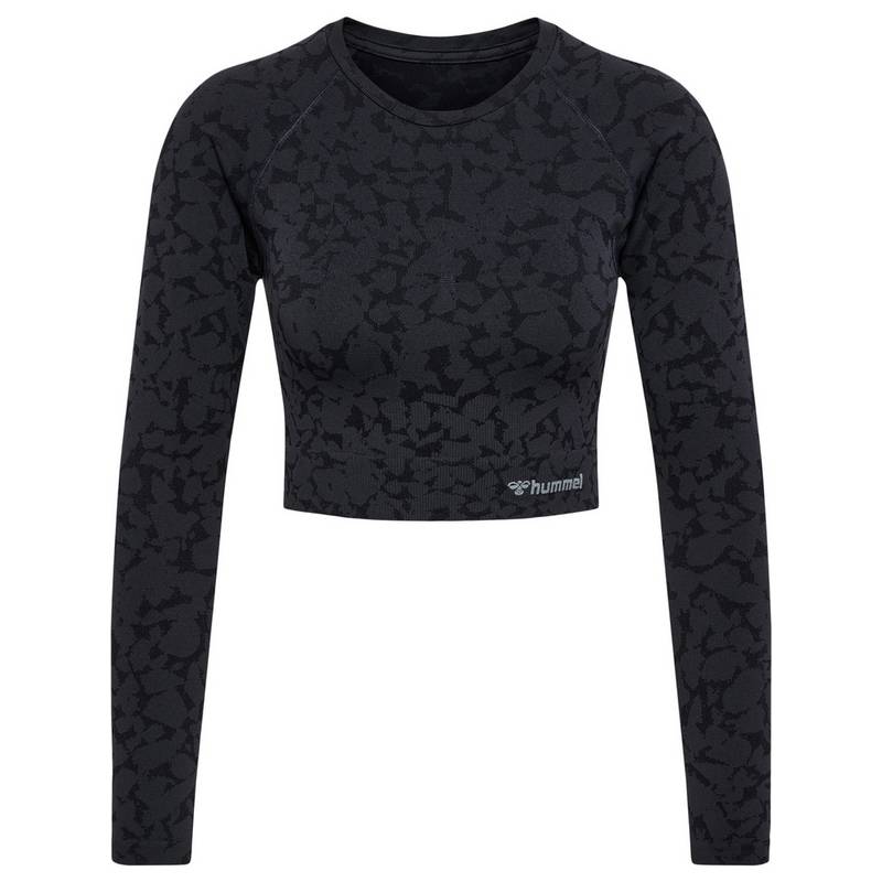 hummel hmlMT PI SEAMLESS CROP T-SHIRT L/S T-Shirt Damen