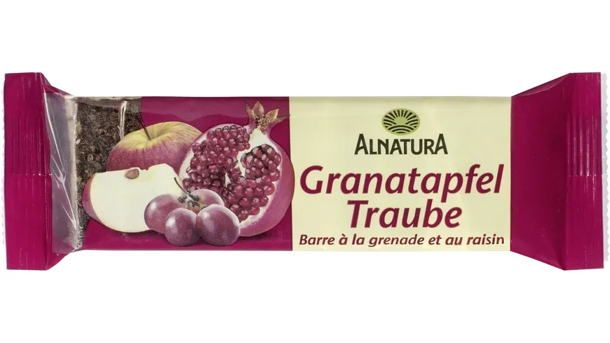 Alnatura Bio Granatapfel Traube Fruchtschnitte 75 g
