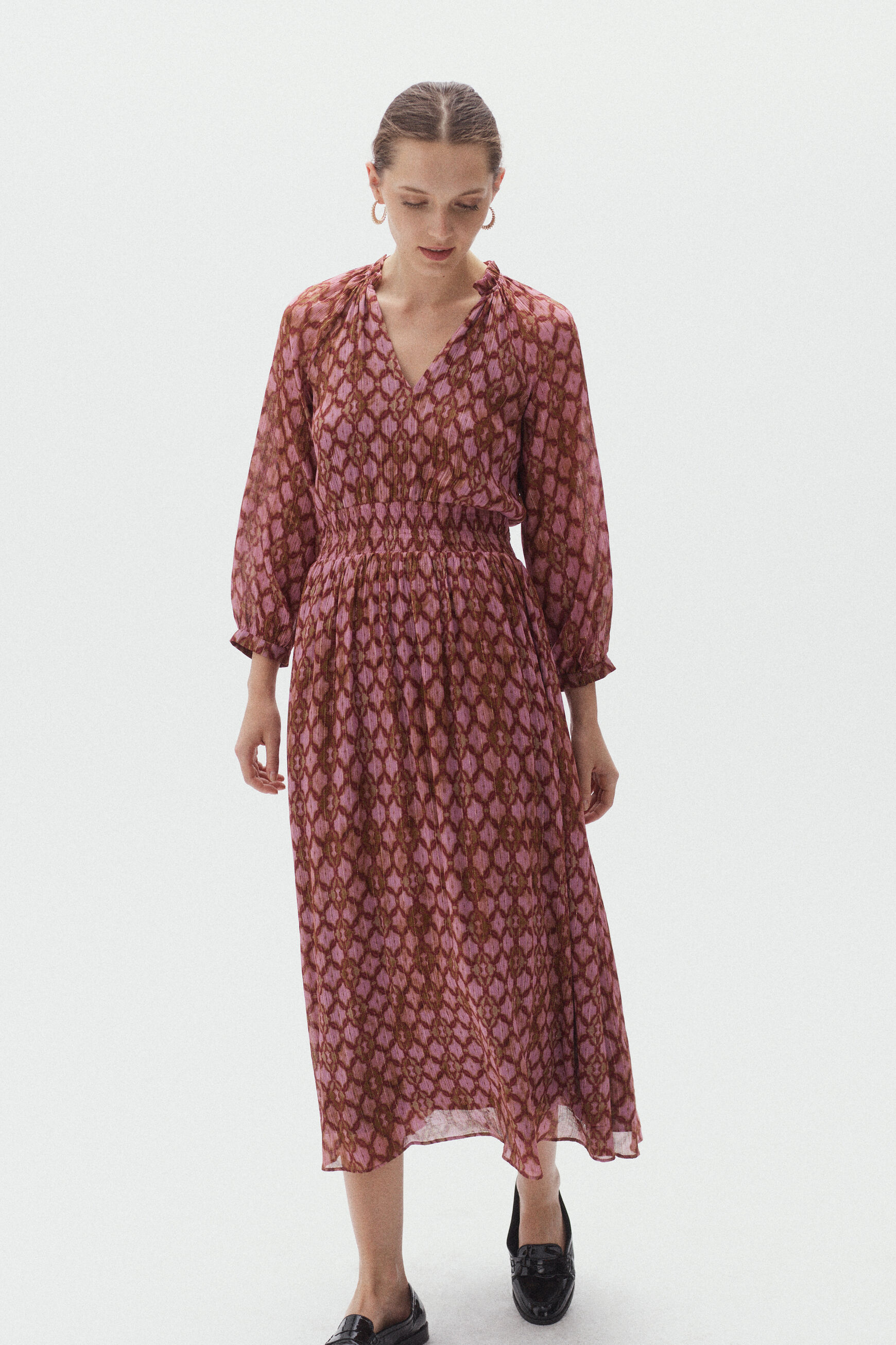 robe bella rose femme