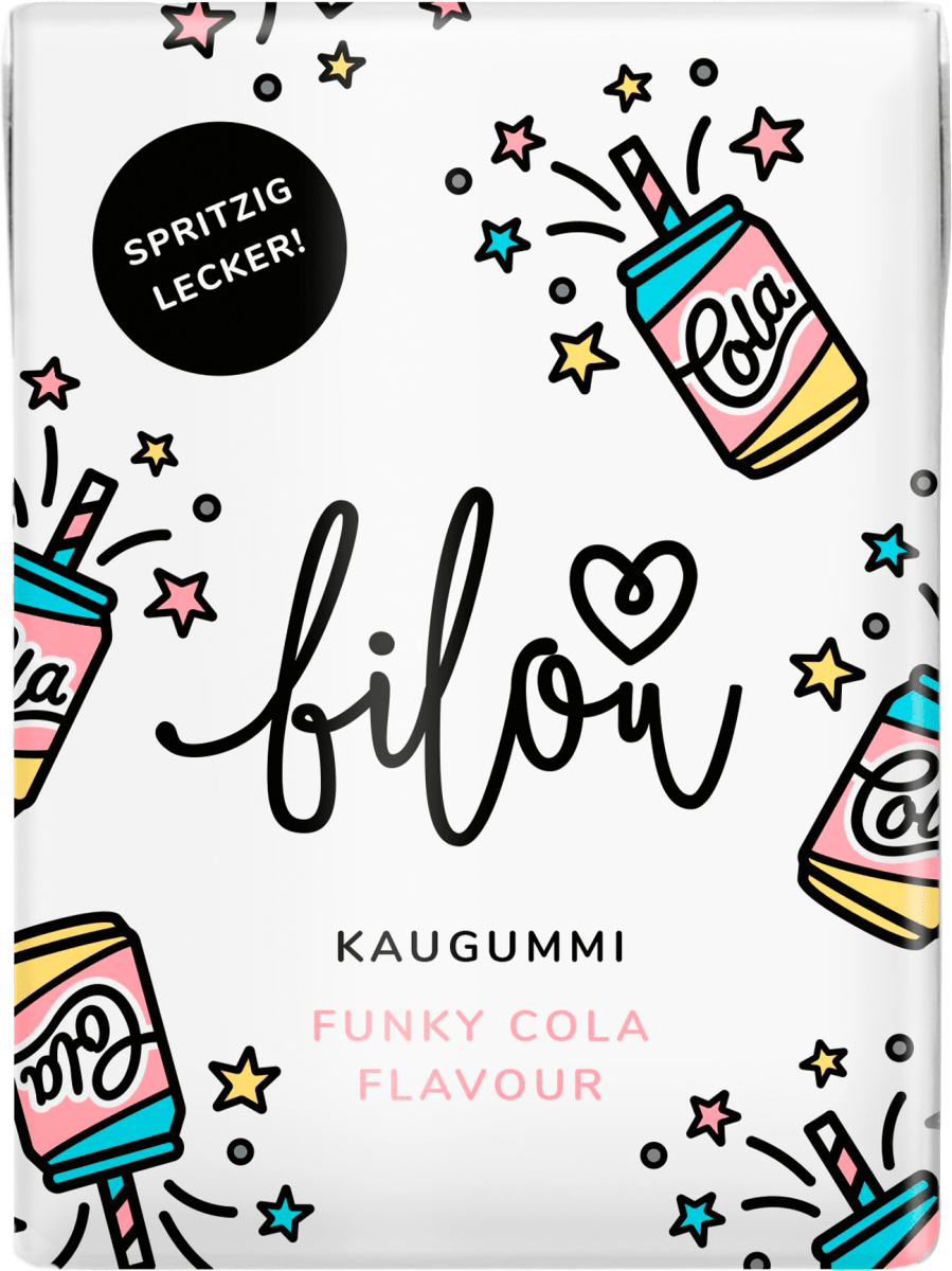 Kaugummi, Funky Cola Flavour (10 Stück), 24 g