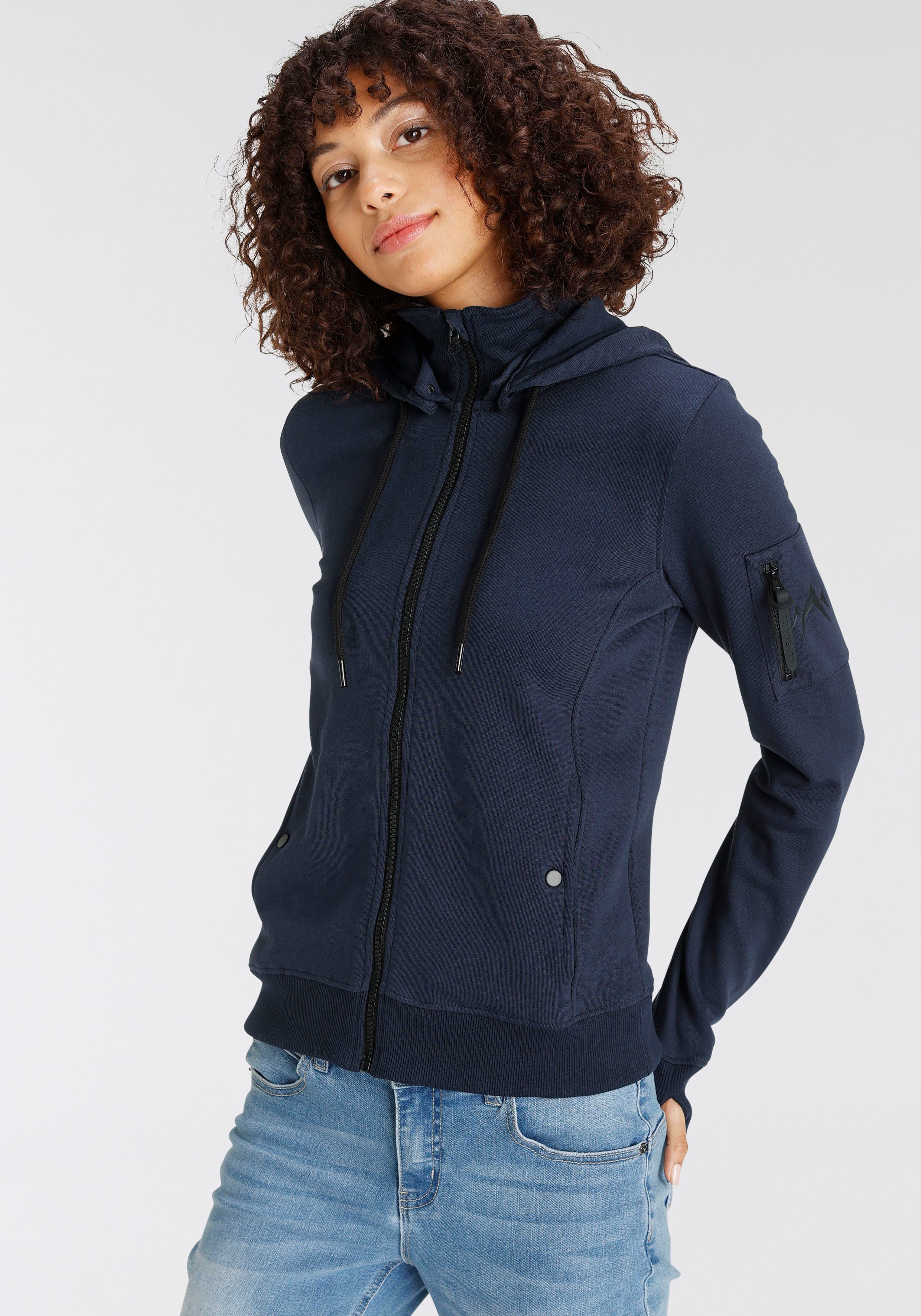 ALPENBLITZ Kapuzensweatjacke BADAI NEUE KOLLEKTION