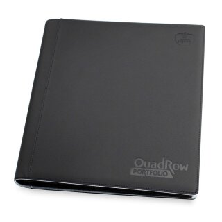 Ultimate Guard 12-Pocket Quad Row Portfolio Xenoskin Schwarz