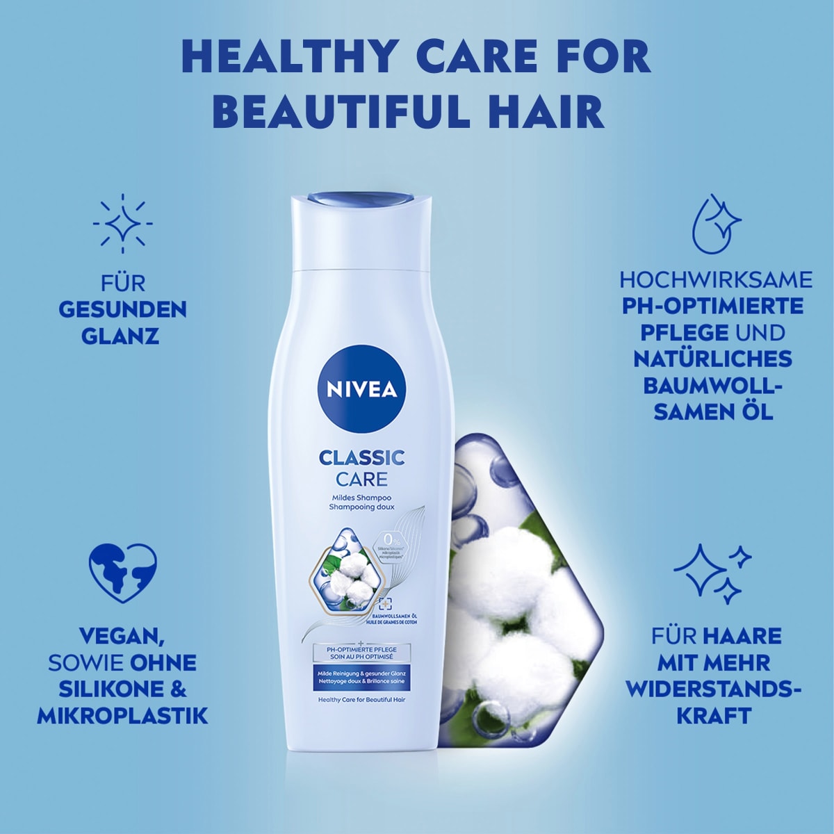 Shampoo Classic Mild, 250 ml