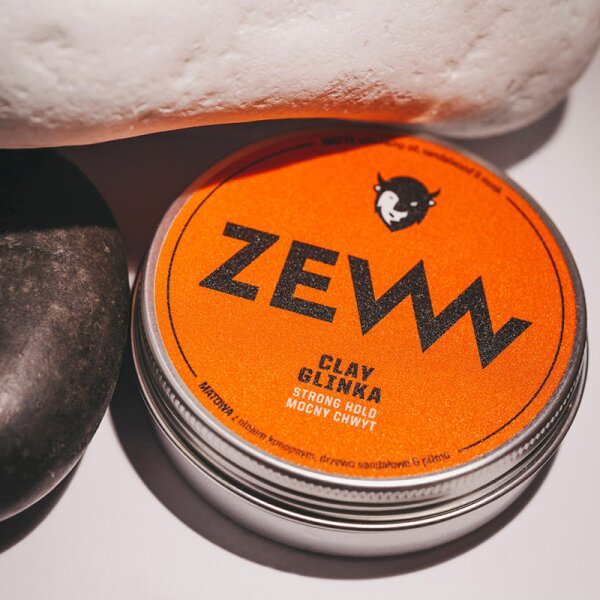 ZEW for men Clay Hemp Oil - Matt - Strong Hold Haarwachs